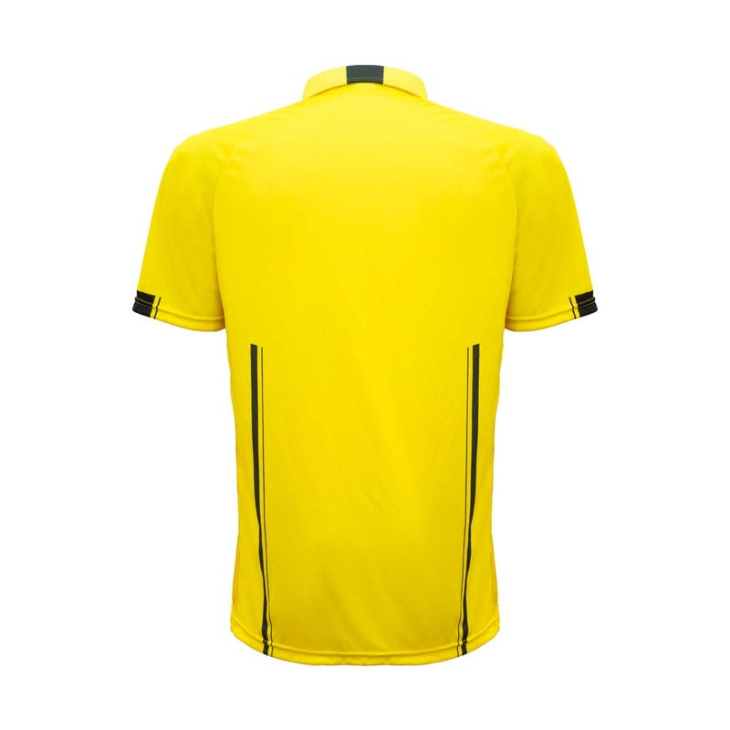 Total Soccer Factory New! 2018 Soccer Referee Jersey (2018 Yellow, Youth Large) - Image 2